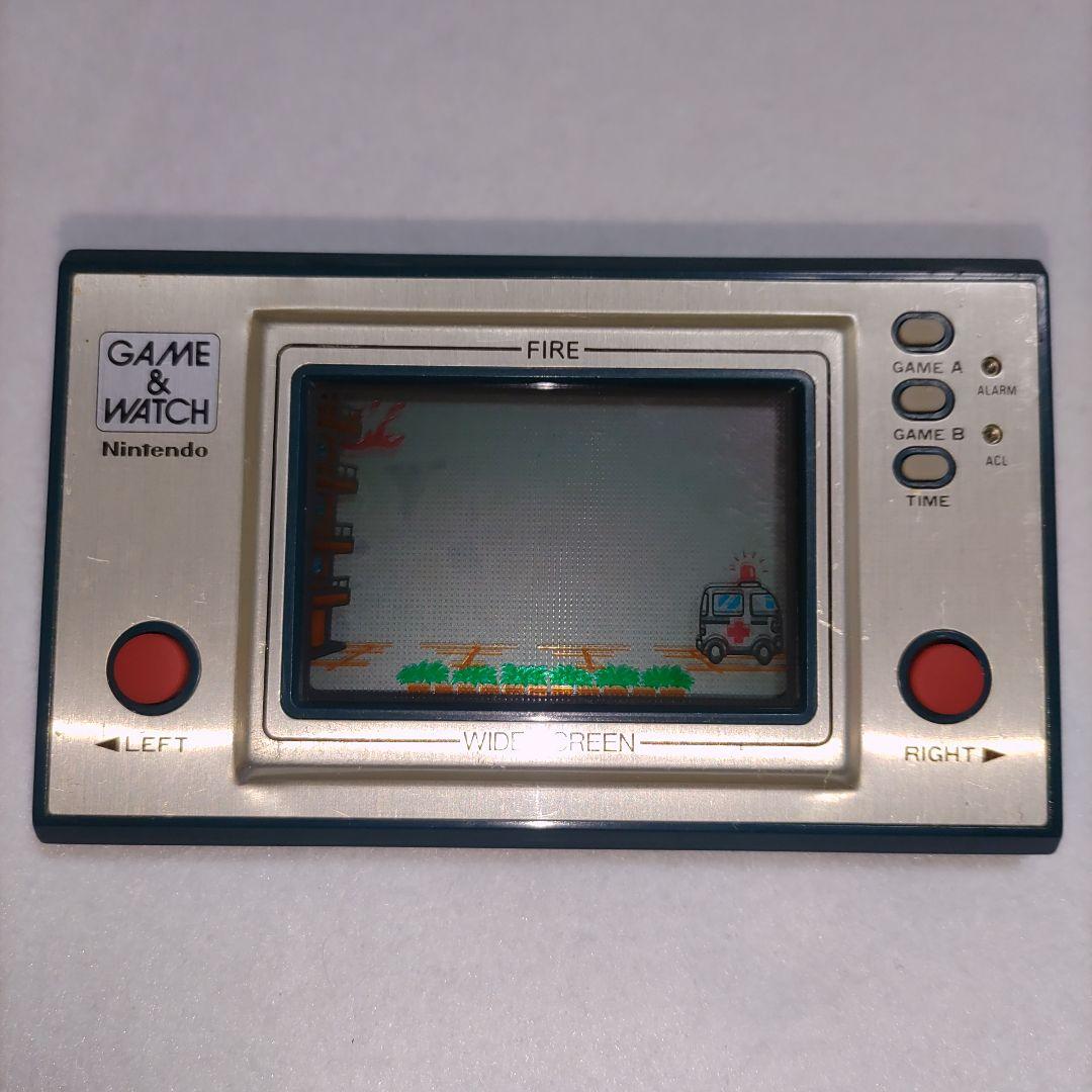 【最終値下げ】ゲーム＆ウォッチ ワイドスクリーン　ファイア