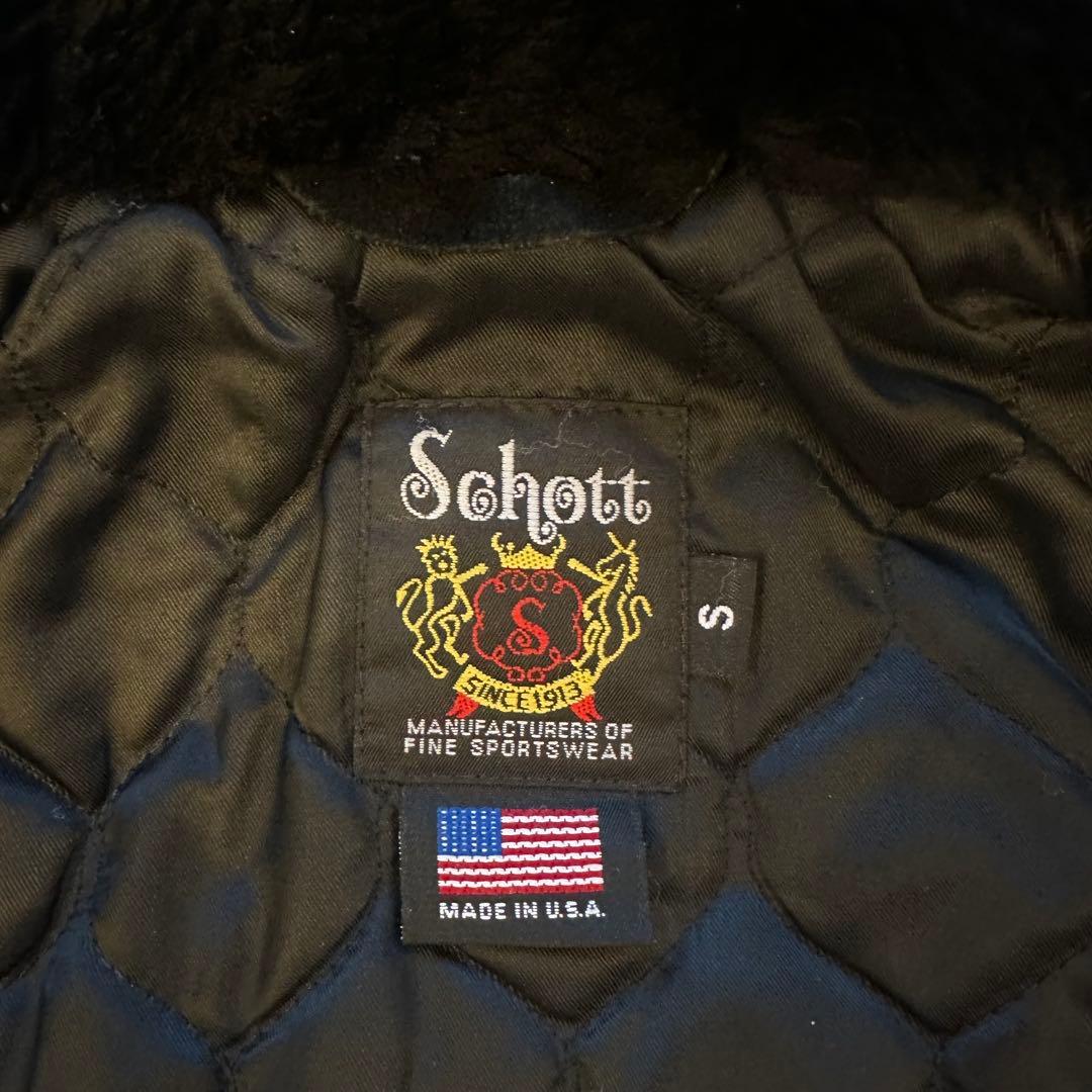 セール【希少】SCHOTT ショットB-6 メルトン ボンバージャケット 米国製
