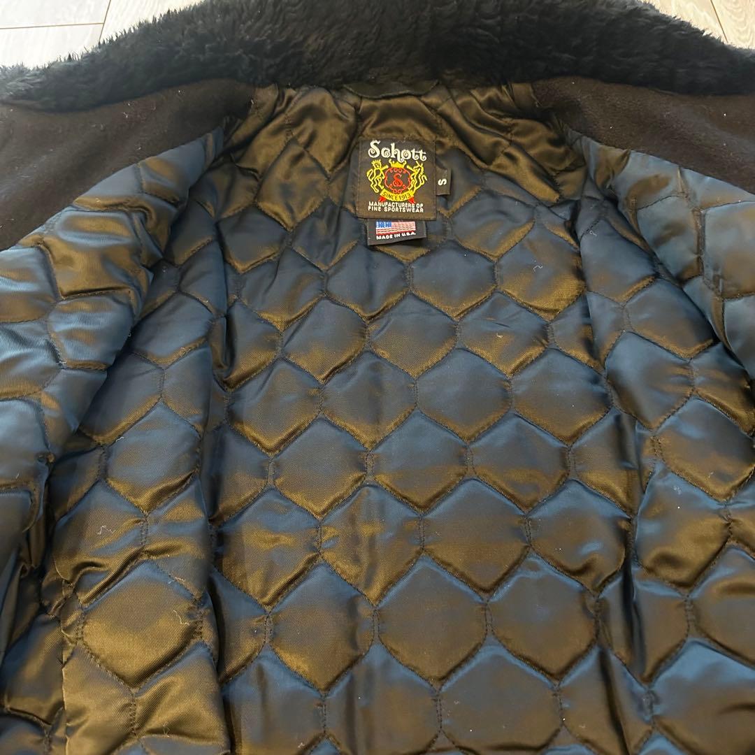 セール【希少】SCHOTT ショットB-6 メルトン ボンバージャケット 米国製