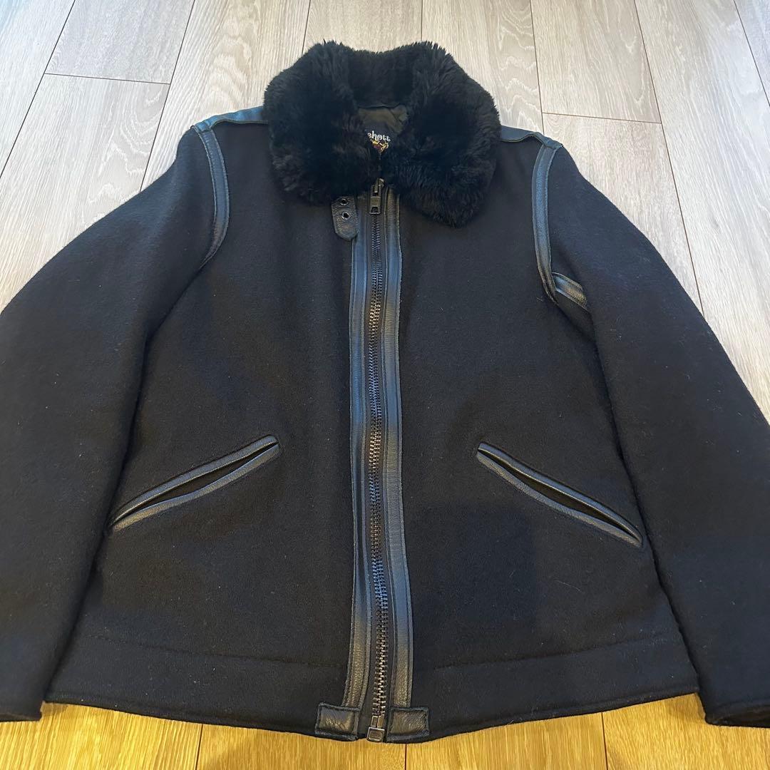 セール【希少】SCHOTT ショットB-6 メルトン ボンバージャケット 米国製