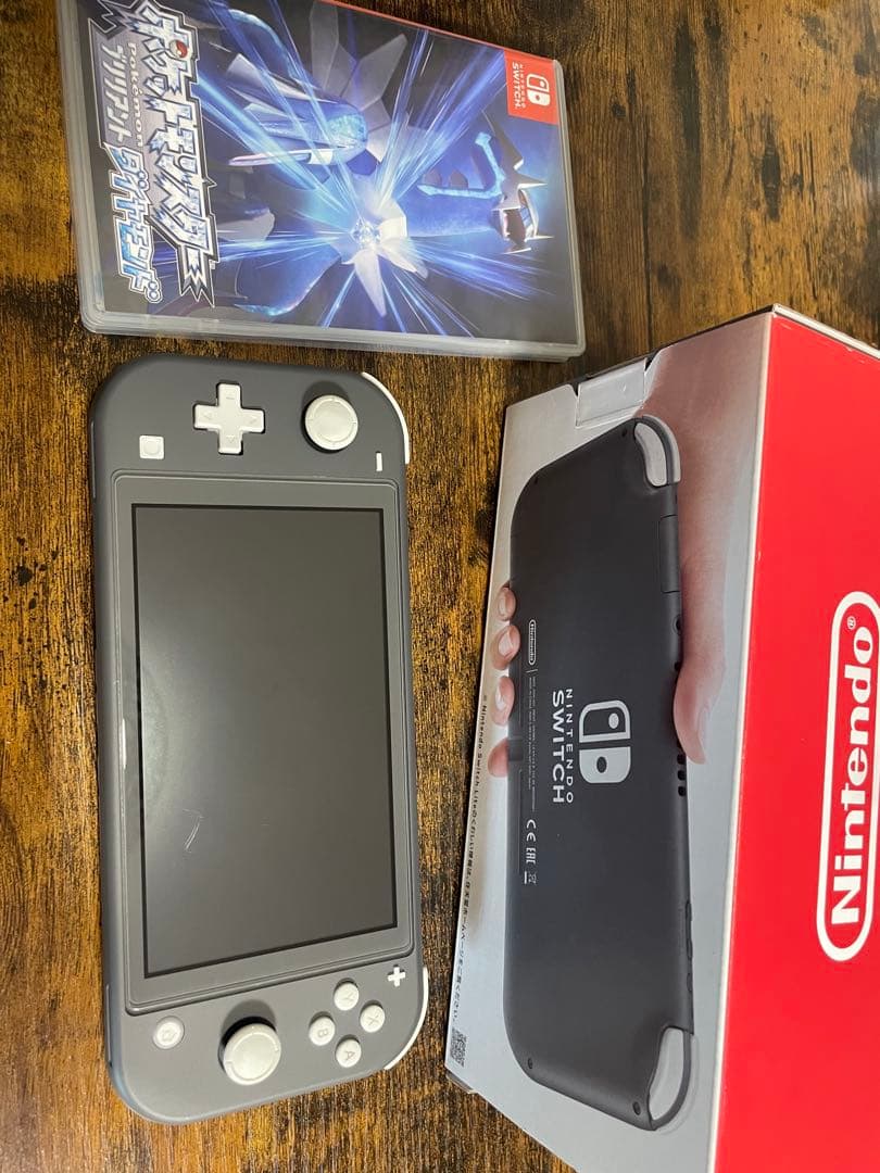 Nintendo Switch Lite グレー 本体 + ソフト