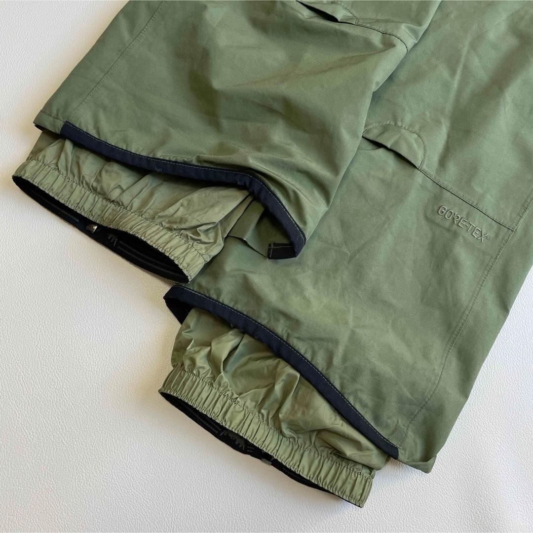 6668【美品】バートン　パンツ　ゴアテックス　メンズ　カーゴパンツ　カーキ