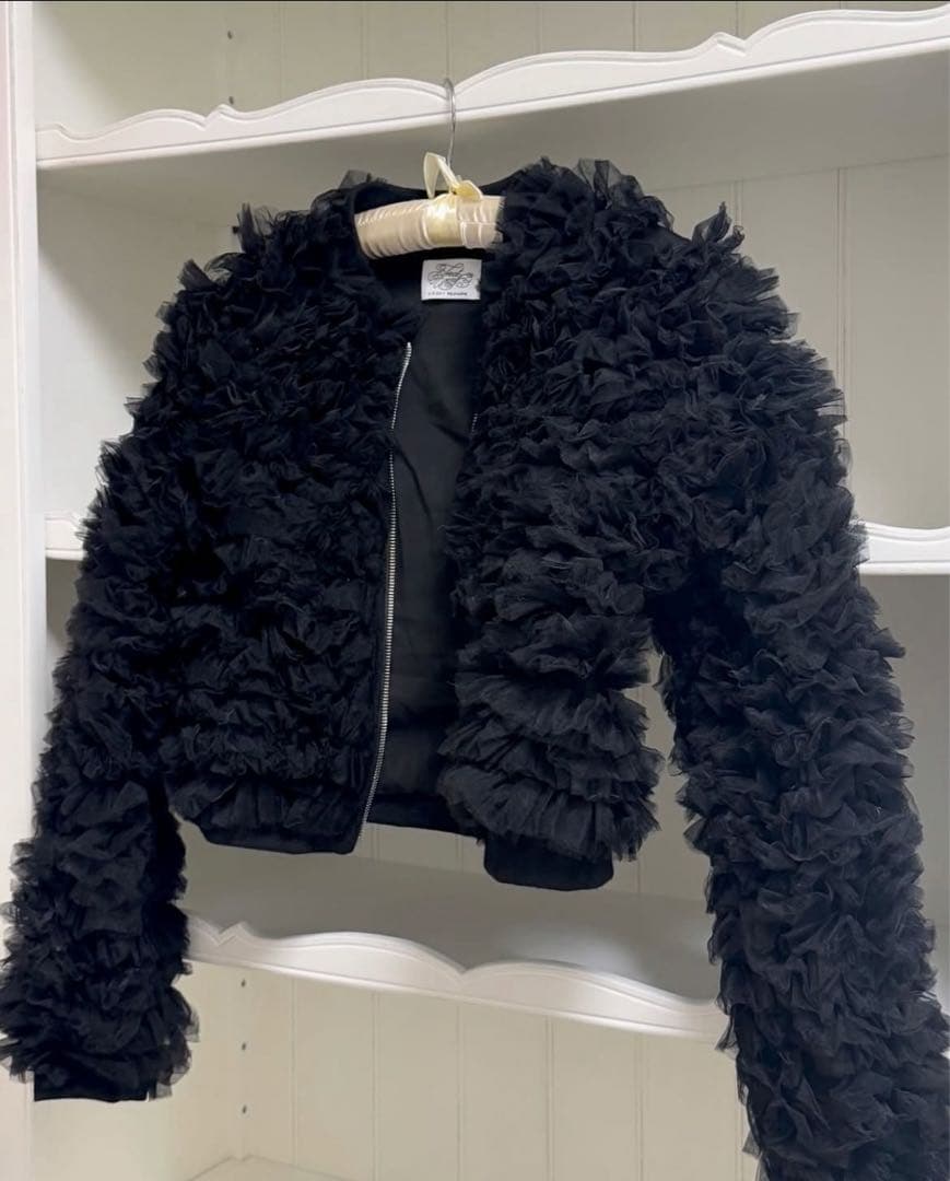 ジャケット・アウター Ballerina volume tulle jacket