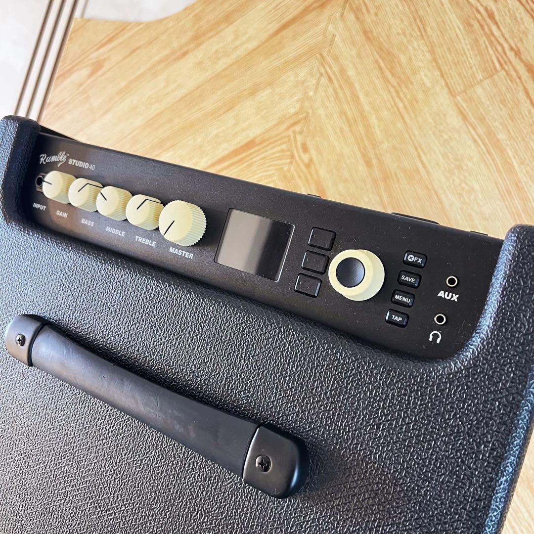 【完動美品】Fender Rumble Studio 40 高性能ベースアンプ