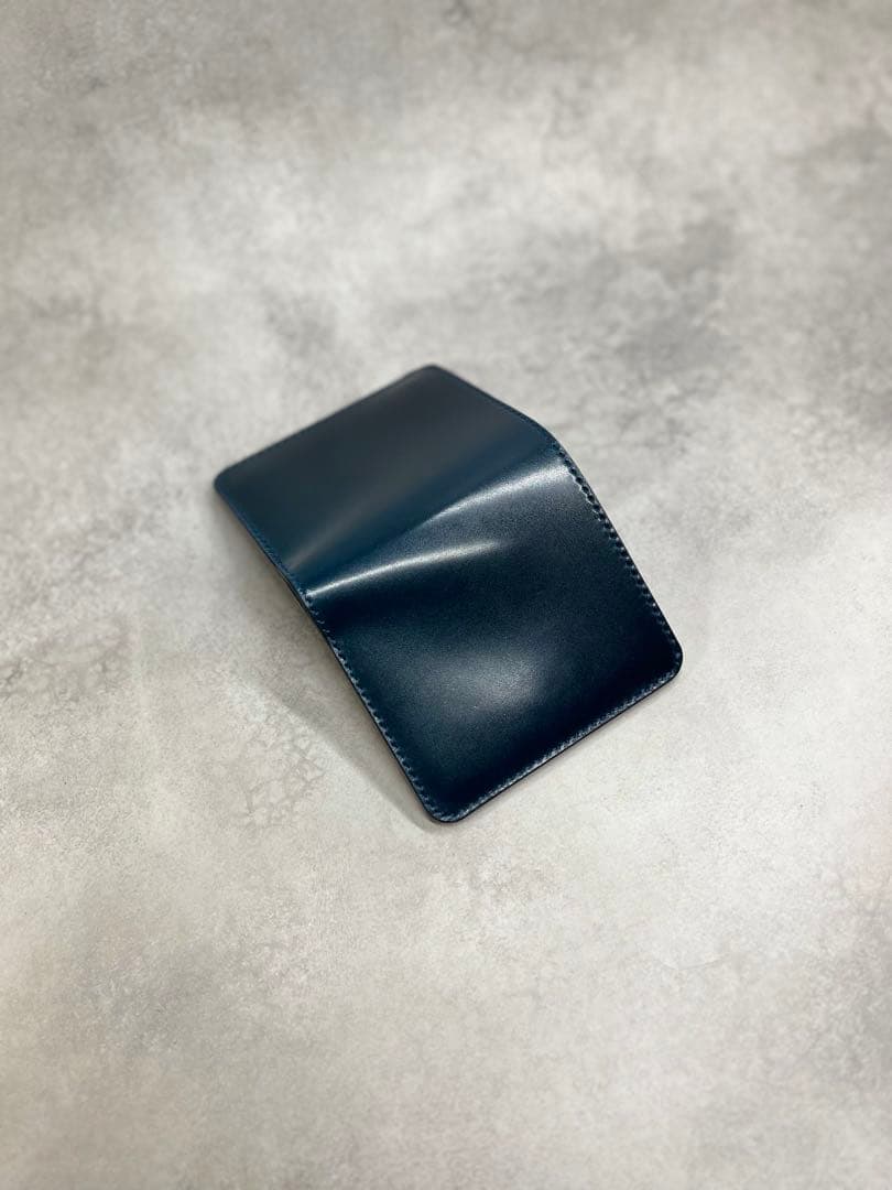 オーダー品　コンパクト財布　ロカドコードバン