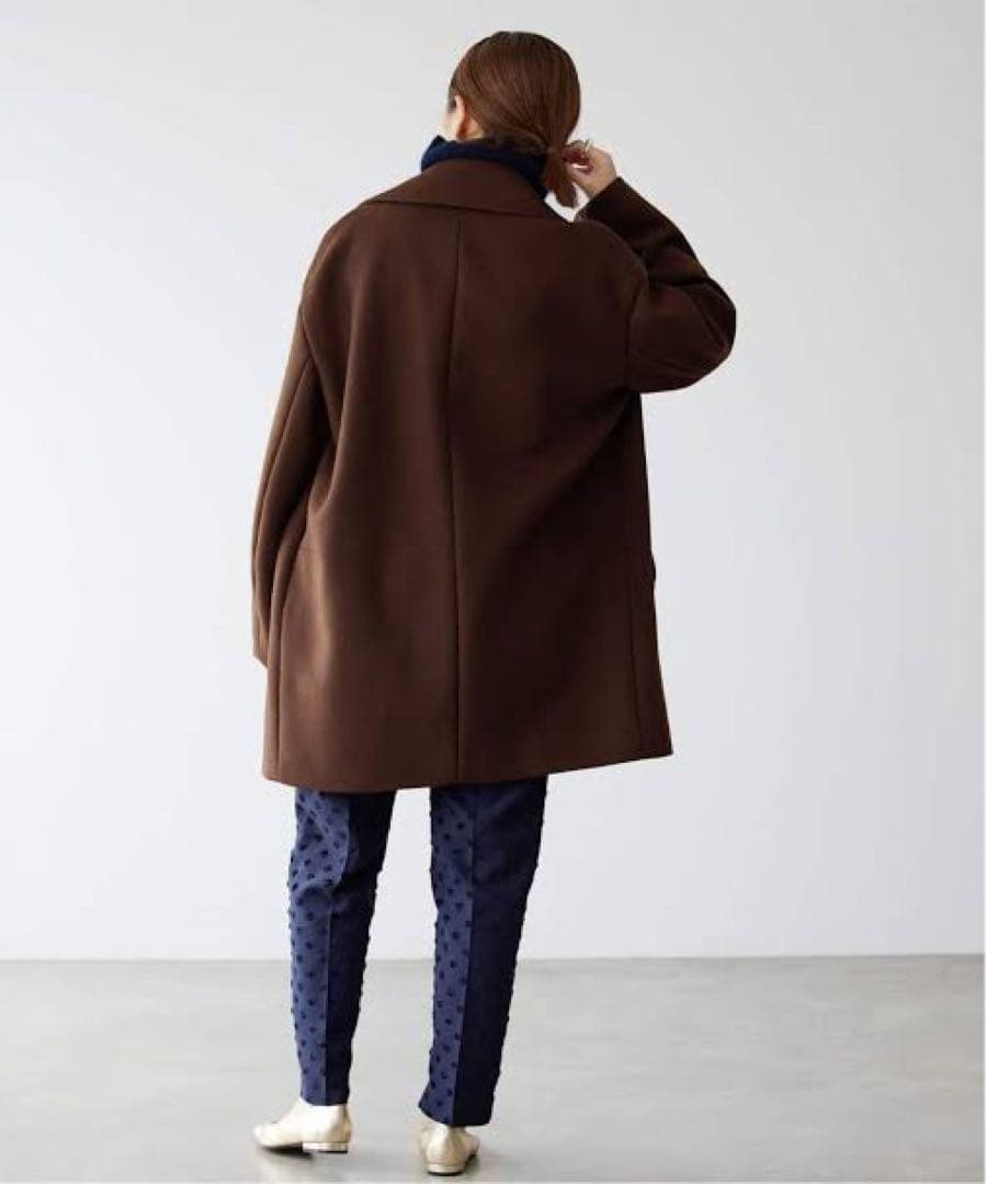 IENA / コクーンショートコート MANTECO