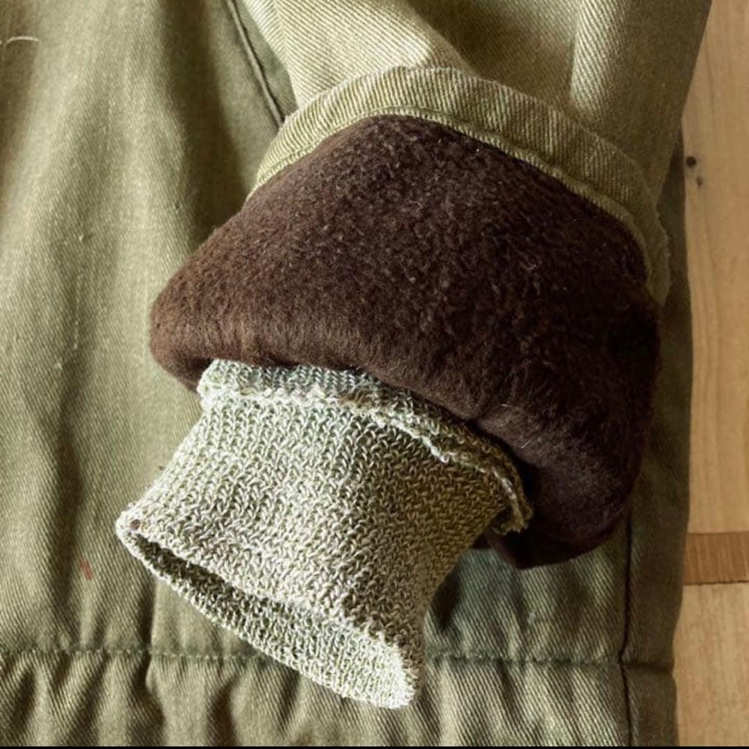 60s ヴィンテージ N-1 デッキジャケット 民間用 ボアジャケット グリーン