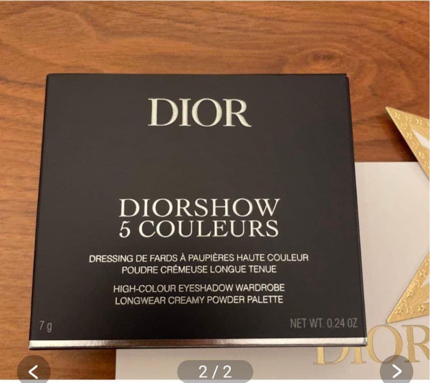 DIOR DIORSHOW 5 COULEURS アイシャドウパレット　636