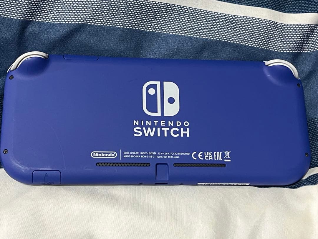 まんぼうページ Nintendo Switch Liteブルー