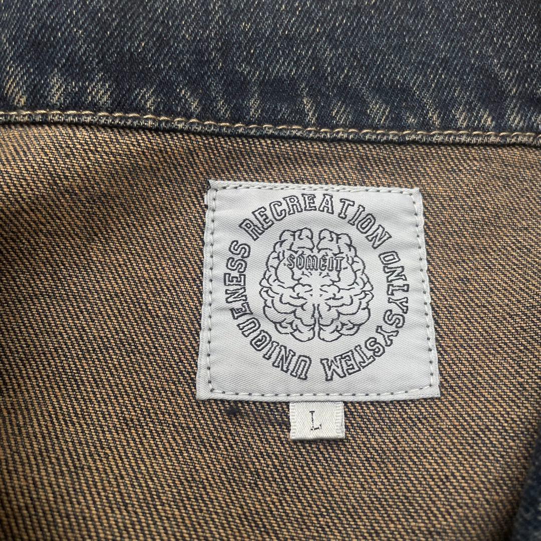 美品 SOMEIT SOLVER VINTAGE DENIM JACKET L