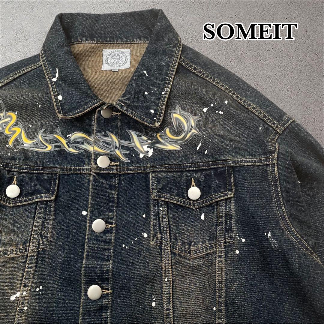 美品 SOMEIT SOLVER VINTAGE DENIM JACKET L