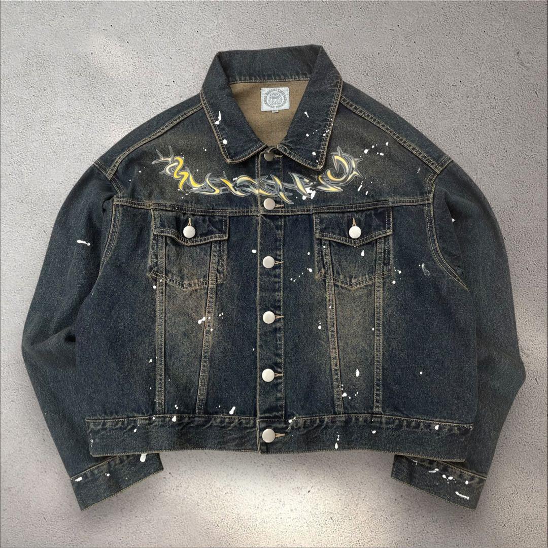美品 SOMEIT SOLVER VINTAGE DENIM JACKET L