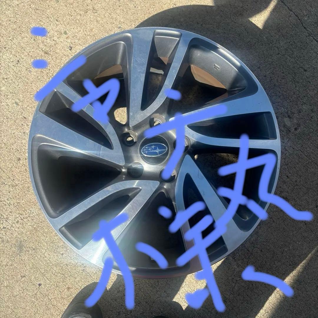 スバルレヴォーグ18インチアルミ４本セット