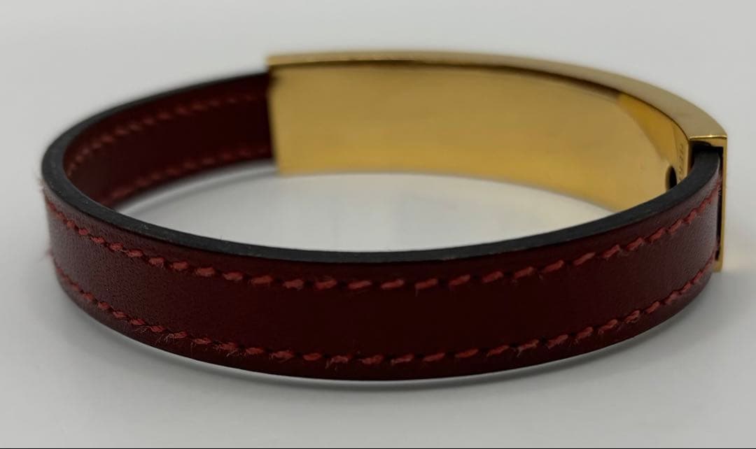 HERMES エルメス プスプス バングル ブレスレット ルージュアッシュ