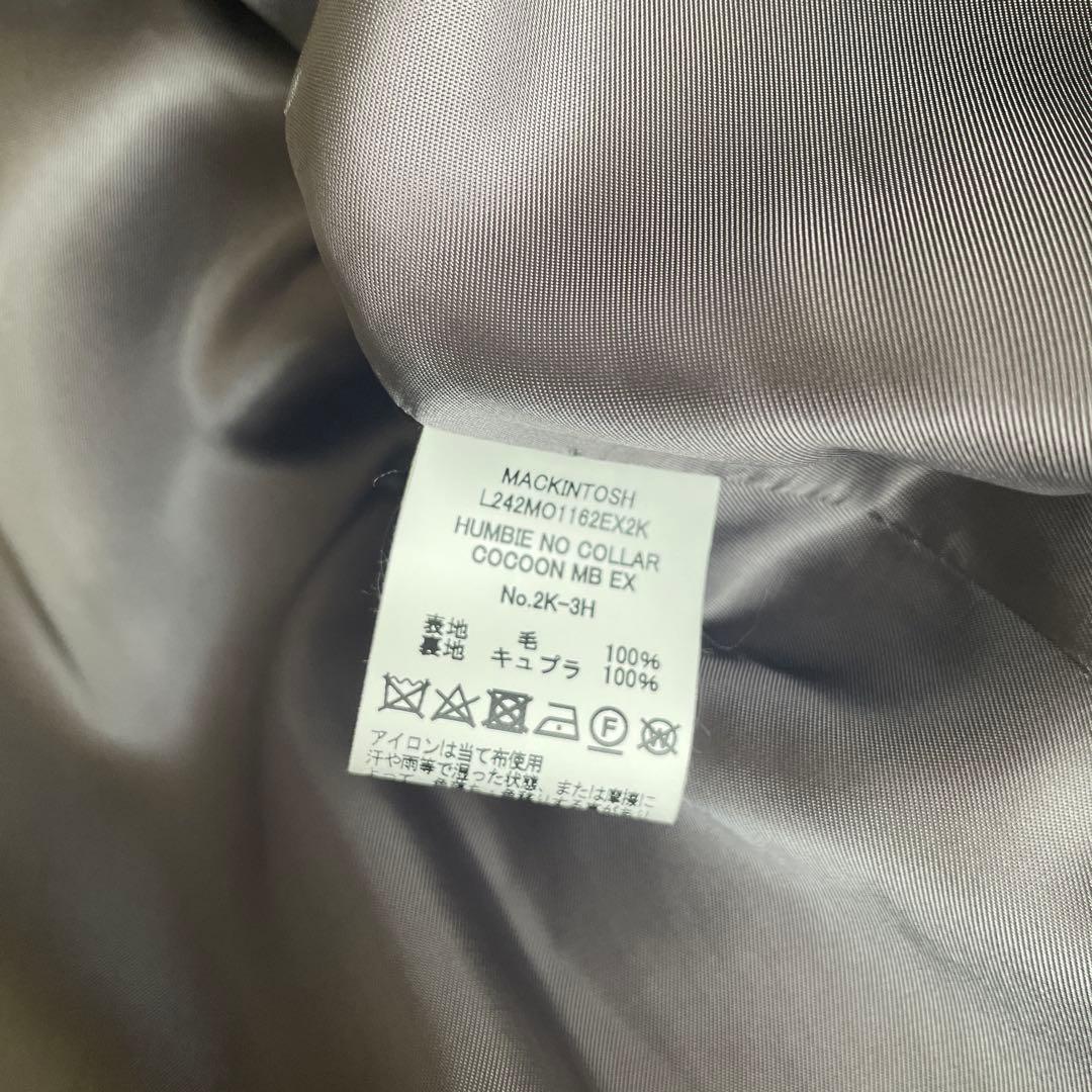 ジャケット・アウター HUMBLE NO COLLAR COCOON