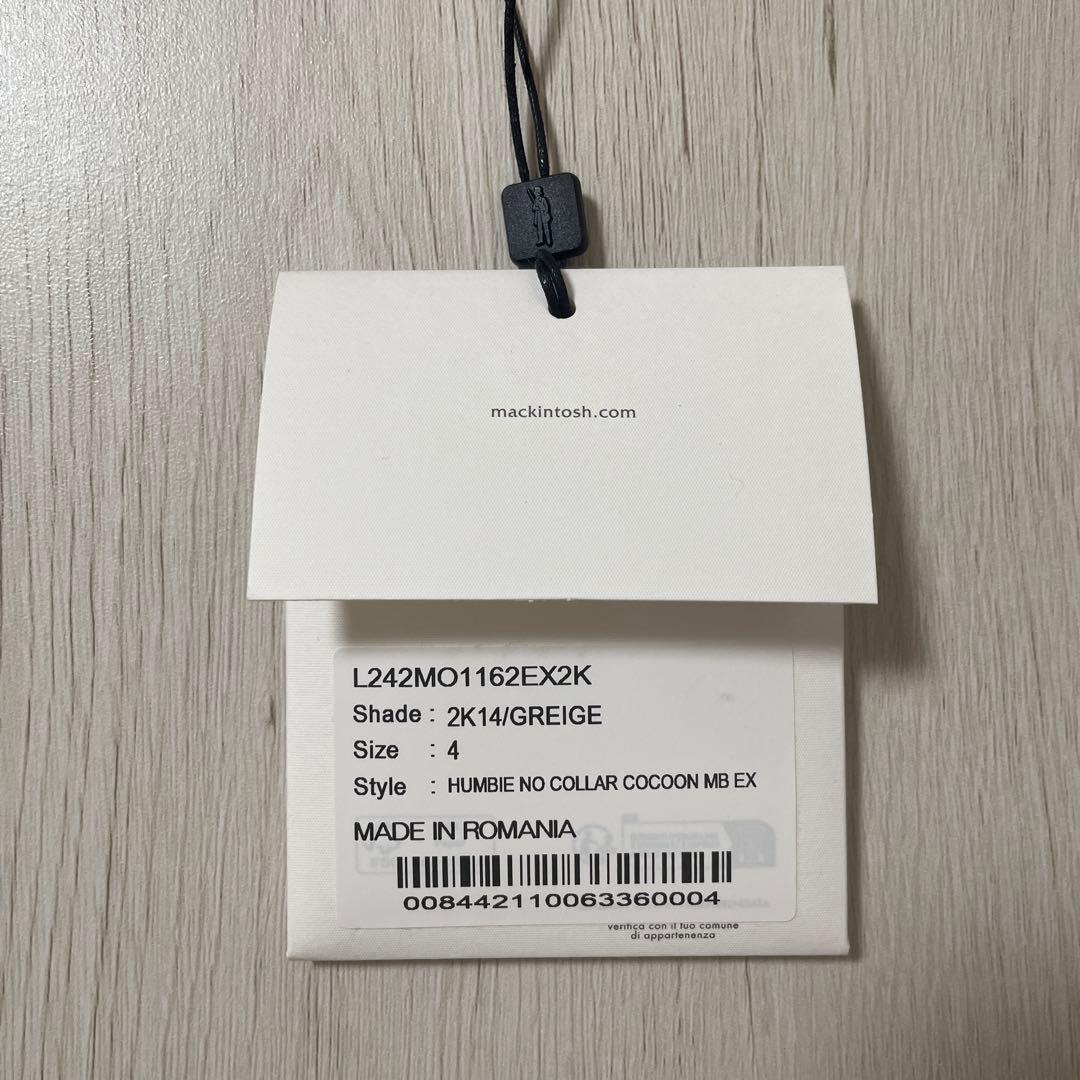 ジャケット・アウター HUMBLE NO COLLAR COCOON