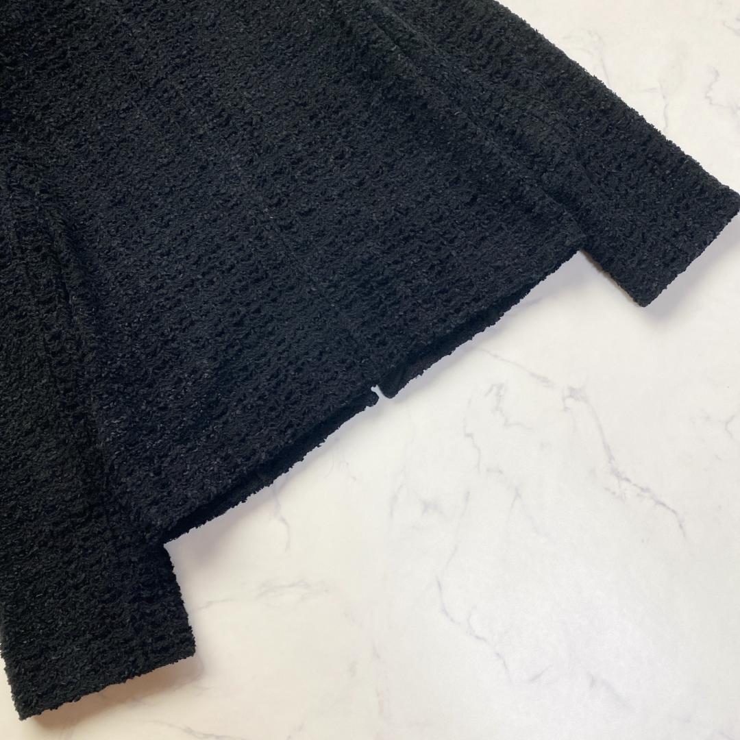 美品✨フォクシー クチュールニット ノーカラージャケット 40 4ポケット