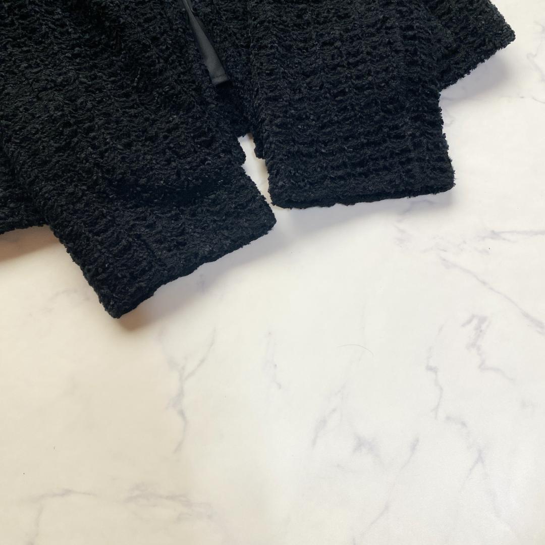 美品✨フォクシー クチュールニット ノーカラージャケット 40 4ポケット