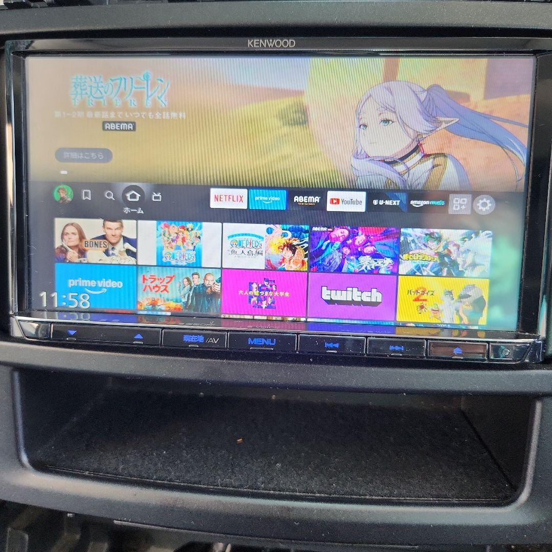 KENWOOD 2022年MDV-D709BT 動作確認済み