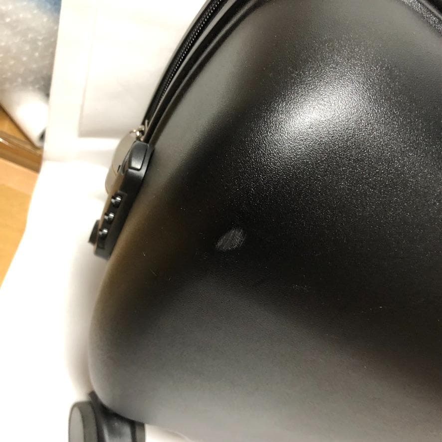 【中古】子供が乗れるキャリーケース キッズトラベル Mサイズ ブラックZ6