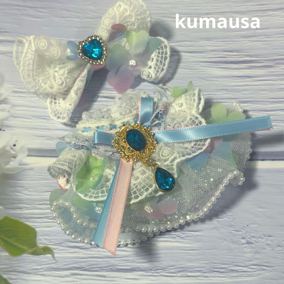 10cm人型ぬいぐるみ着せ替えワンピース　2着