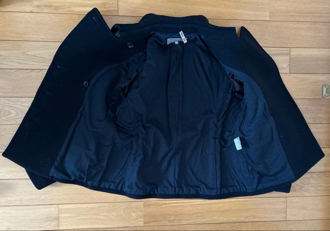 MARGARET HOWELL マーガレットハウエル ピーコートブラック