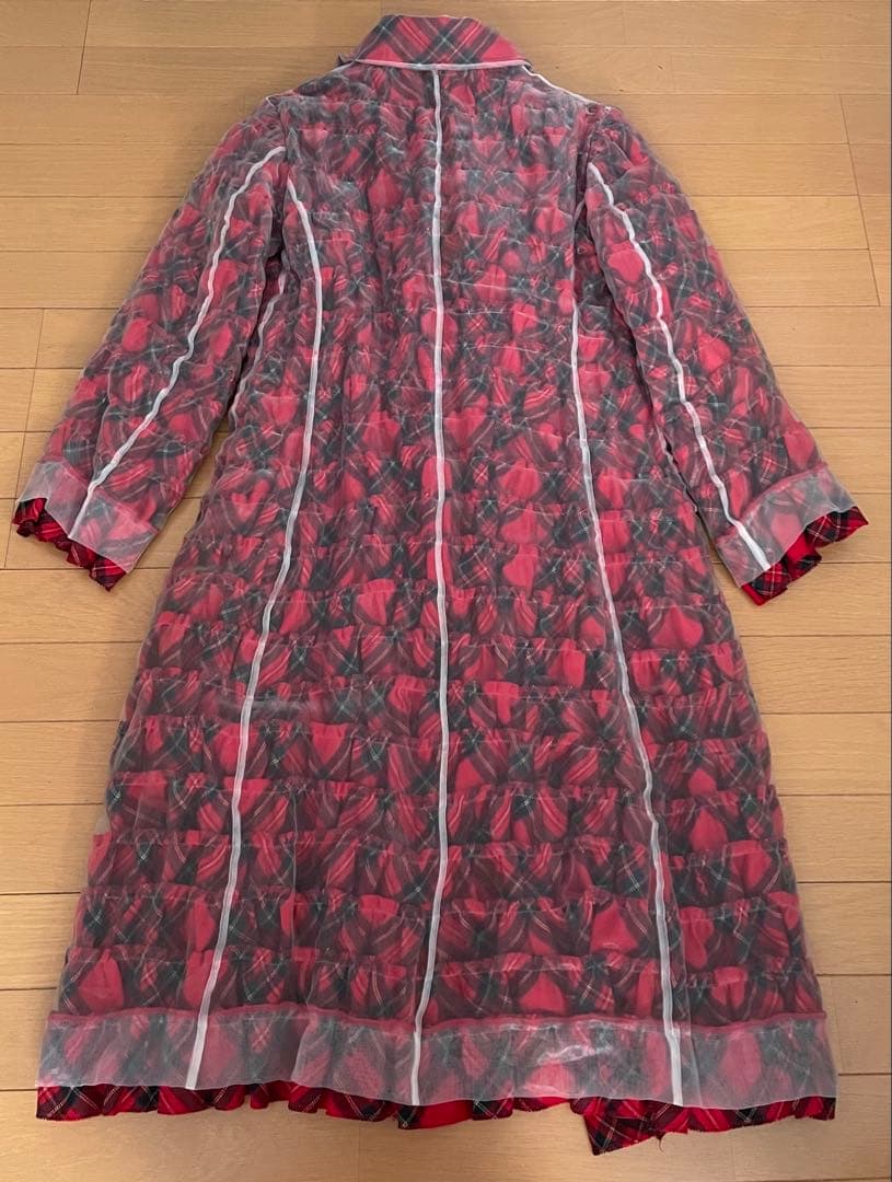 JUNYA WATANABE コムデギャルソン ☆レッドチェックコート