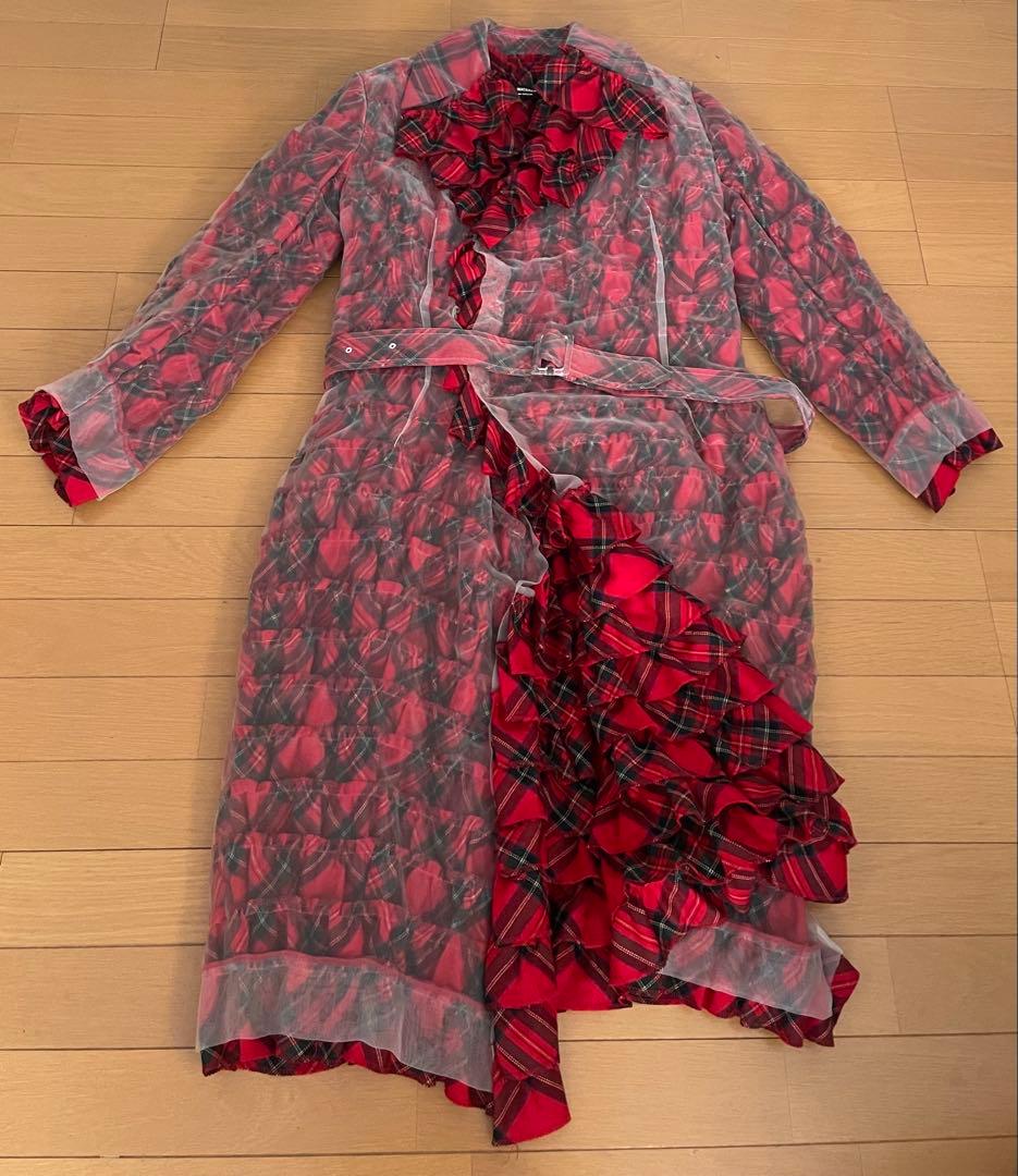 JUNYA WATANABE コムデギャルソン ☆レッドチェックコート