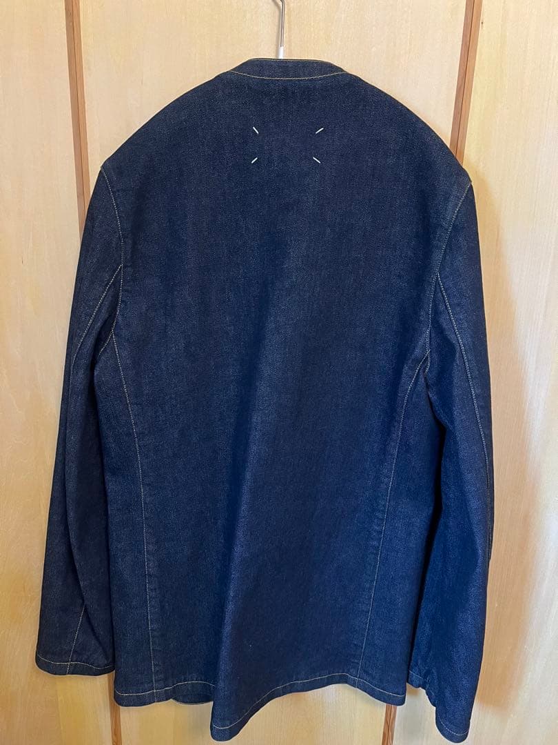【未使用】Maison Margiela マルジェラ ノーカラー　デニム 46