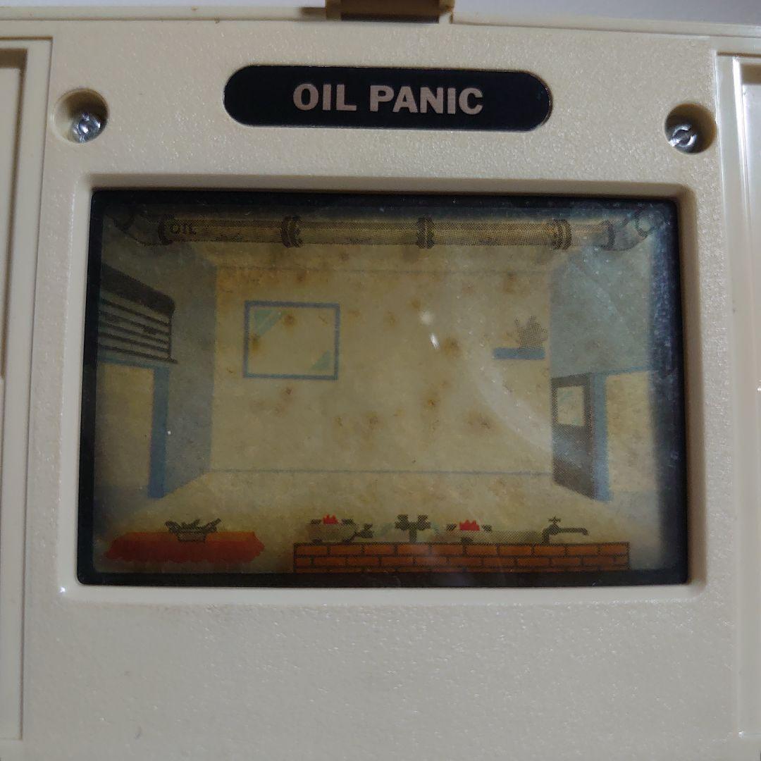 【ジャンク品】『オイルパニック』任天堂 ゲームウォッチ 箱・説明書付属