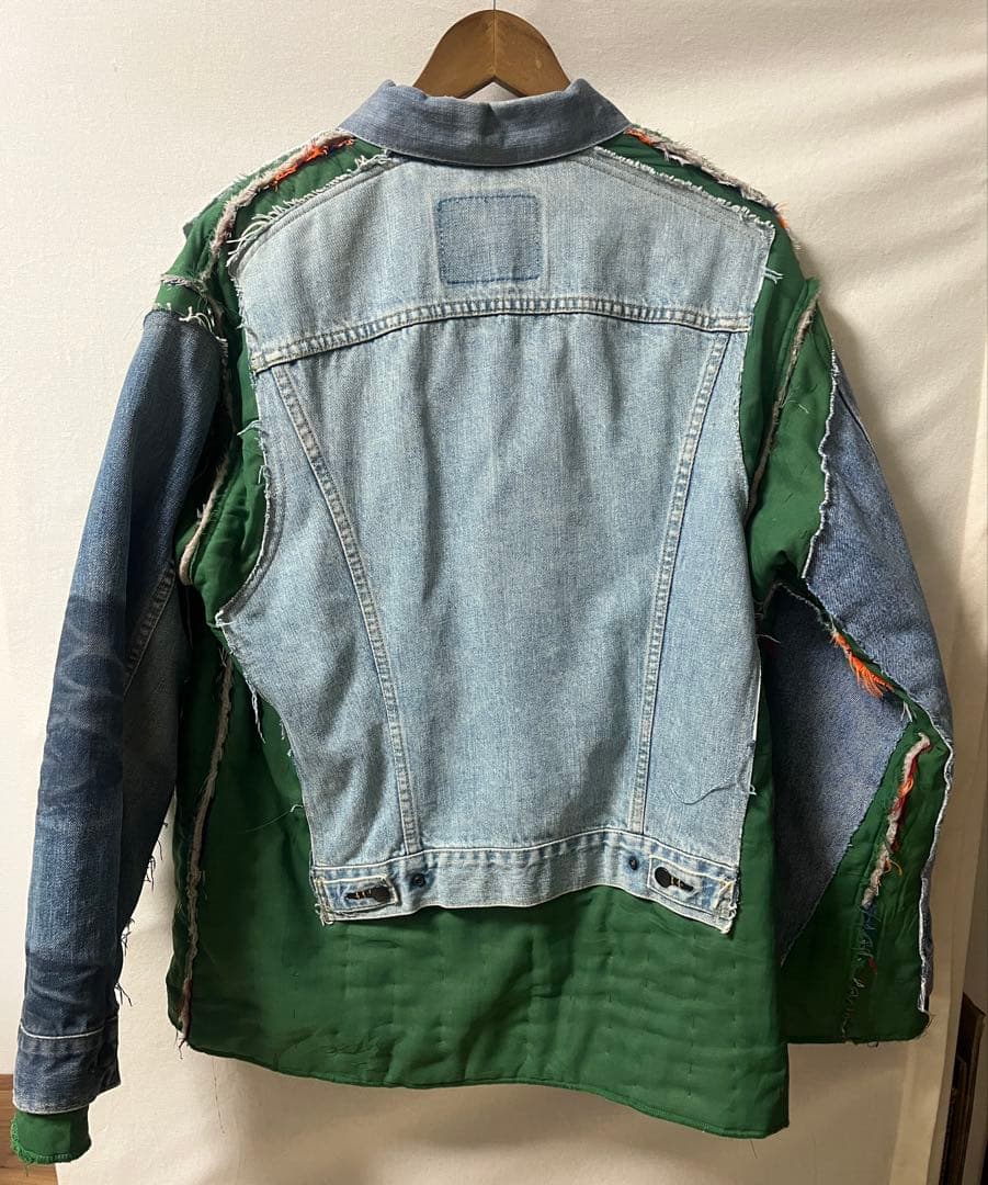 Needles Jean Jacket + Rug リメイク