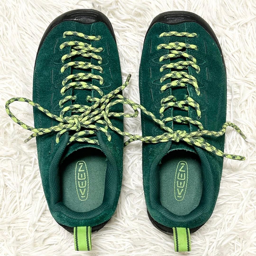 ✨美品✨KEEN JASPER ジャスパー ダークグリーン 24㎝ 廃盤カラー