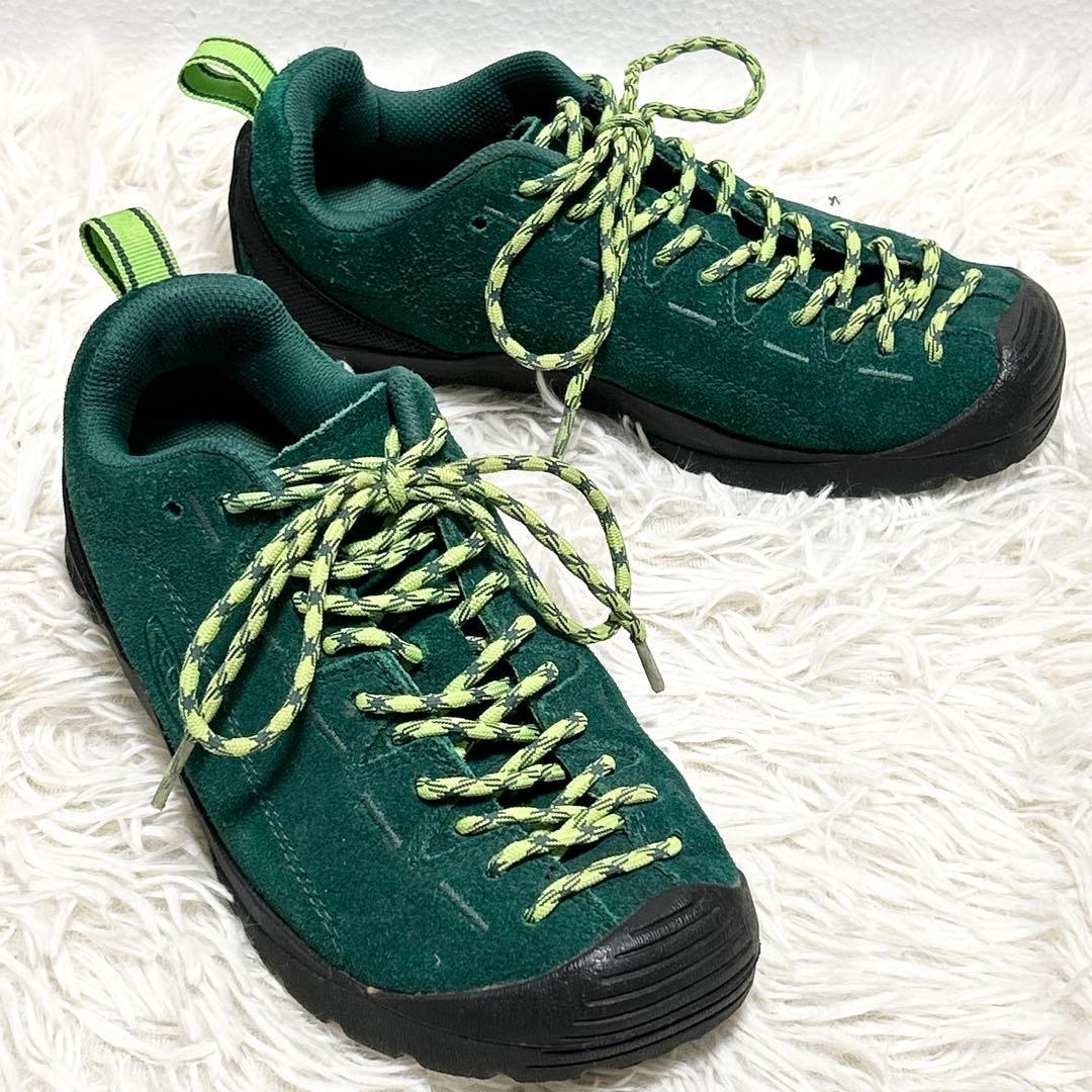 ✨美品✨KEEN JASPER ジャスパー ダークグリーン 24㎝ 廃盤カラー