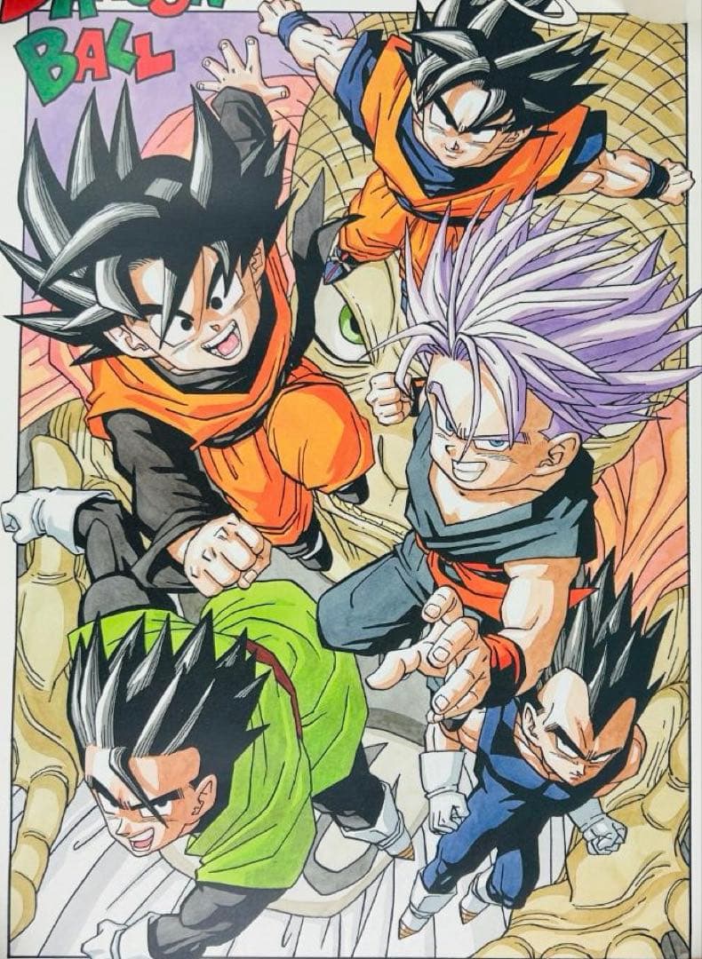 ドラゴンボール　イラストポスターコレクション コンプリートセット　ジャンプショッ