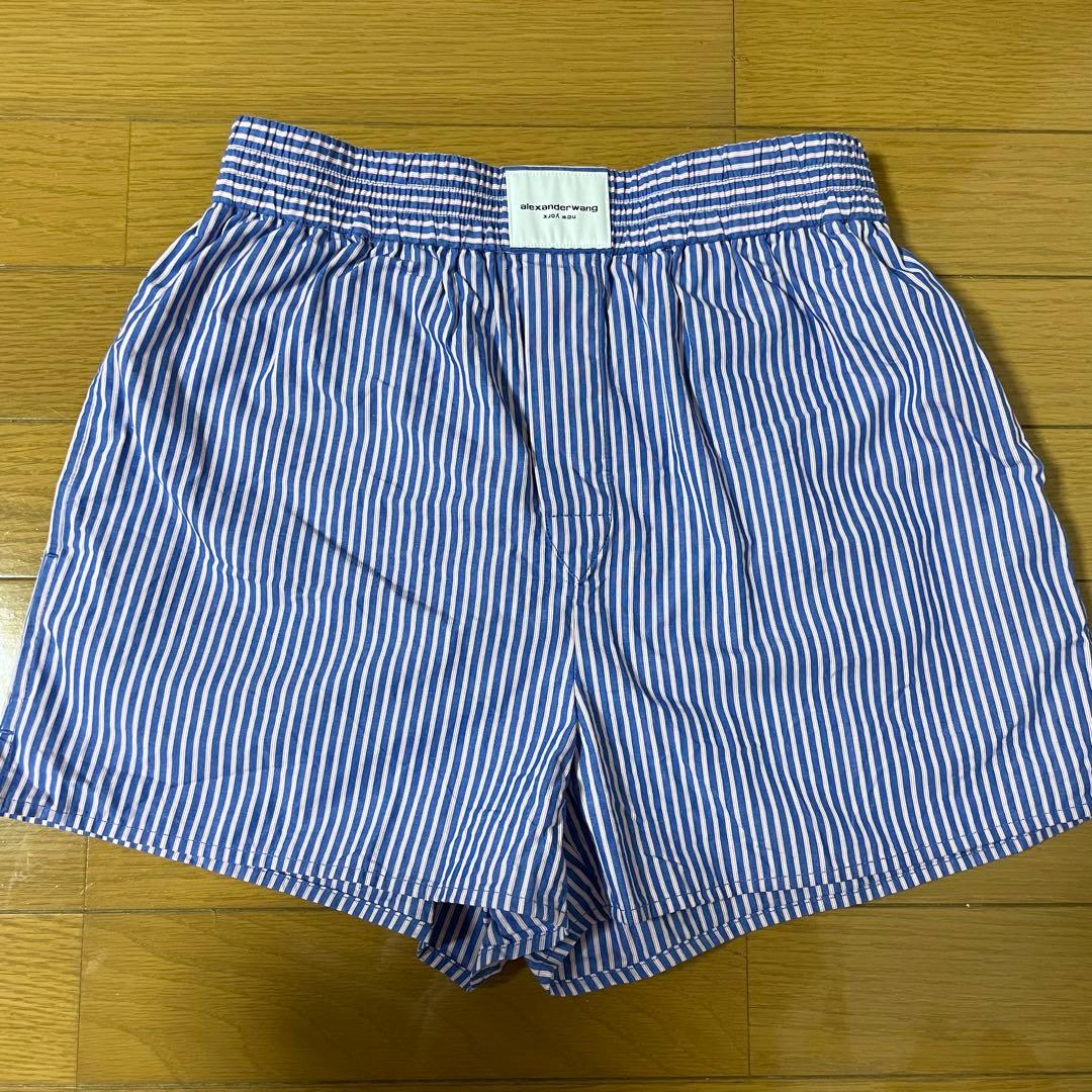 Alexander wang ストライプショートパンツ