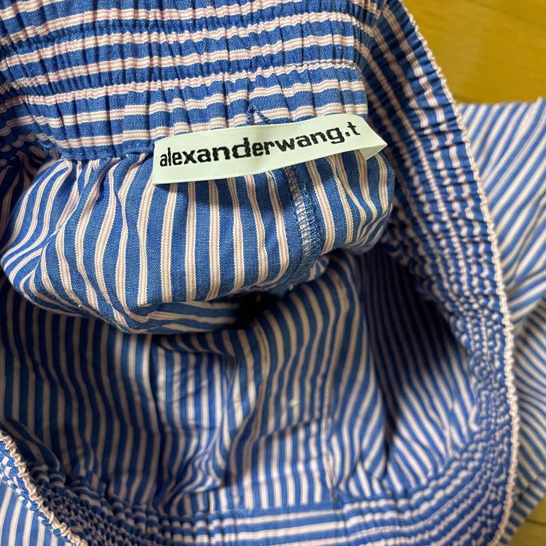 Alexander wang ストライプショートパンツ