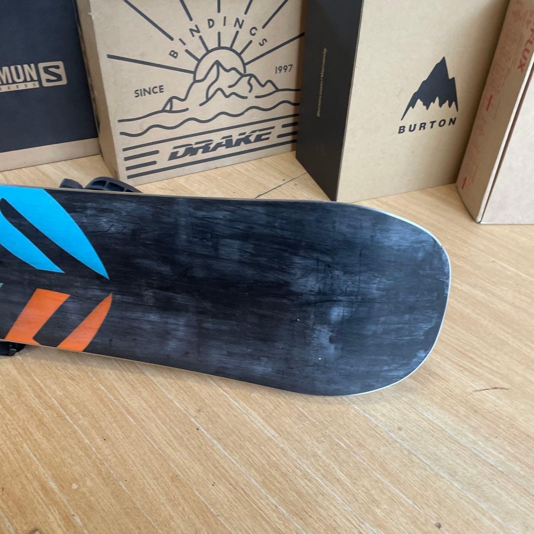 GRAY×SALOMON　キッズスノーボードセット　サロモンバイン付4点セット