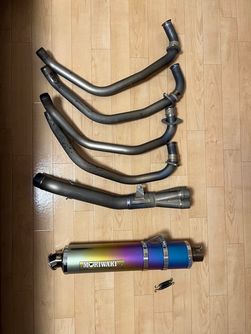 CB400SF モリワキ フルエキゾースト チタンマフラー