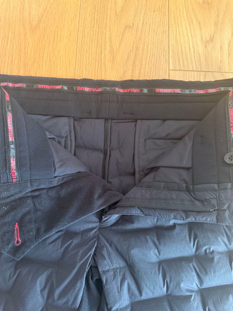 BRIEFING キルティングパンツ ブラック 新品