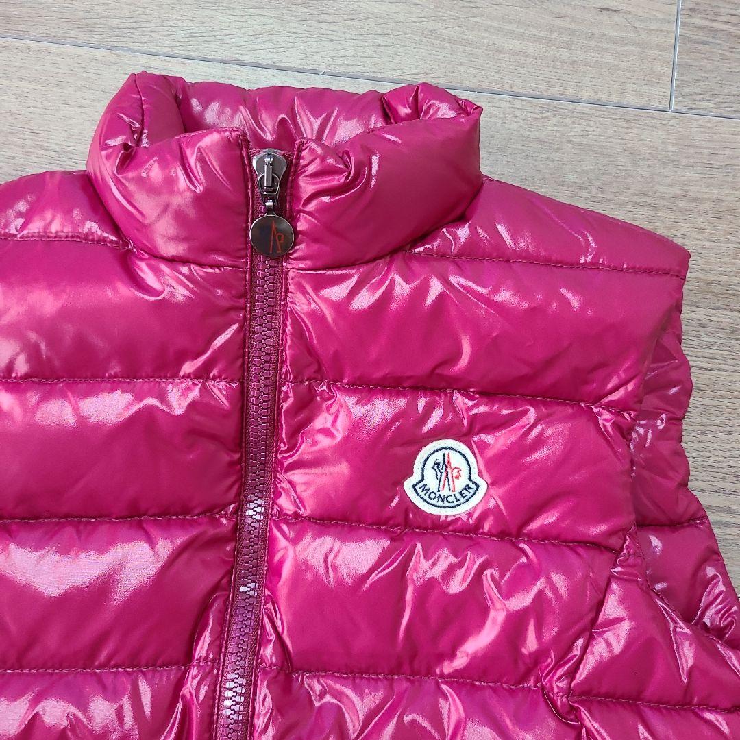MONCLER ピンク ダウンベスト