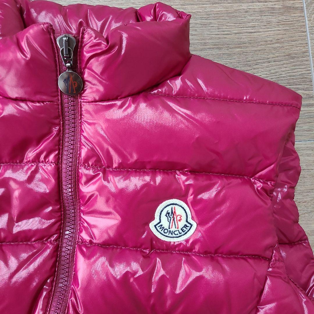 MONCLER ピンク ダウンベスト