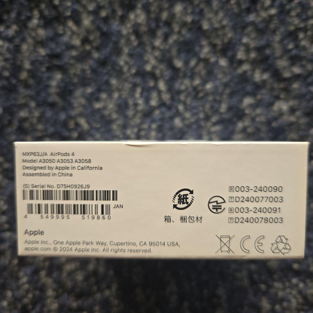 AirPods4 新品未開封