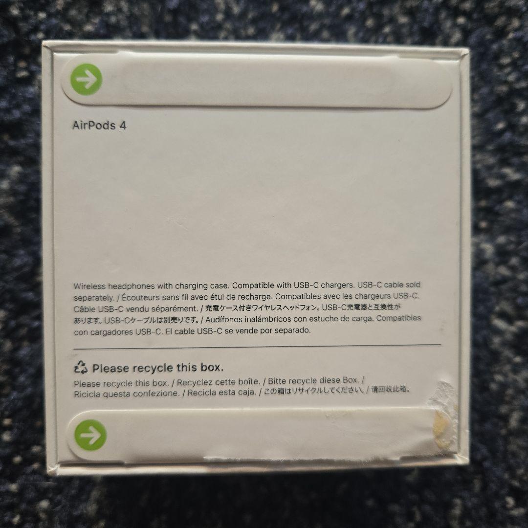 AirPods4 新品未開封