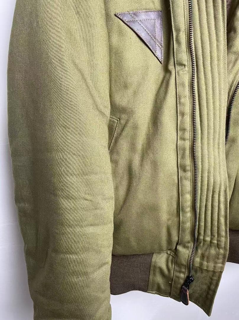 TOYSMcCOY1945終戦期モデルB15A純羊毛カラー加厚フライトジャケット