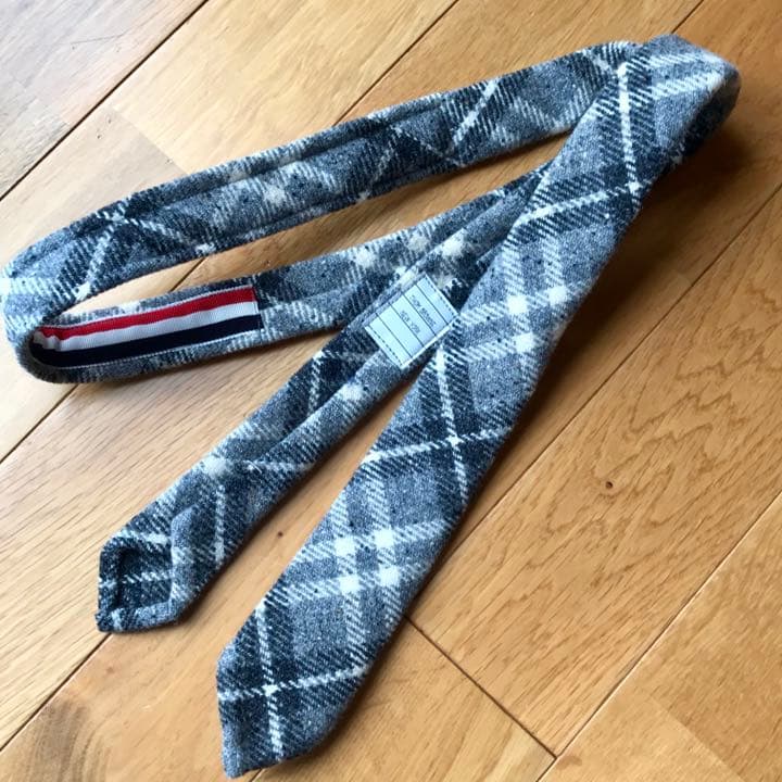 【新品未使用】THOM BROWNE ツイードネクタイ