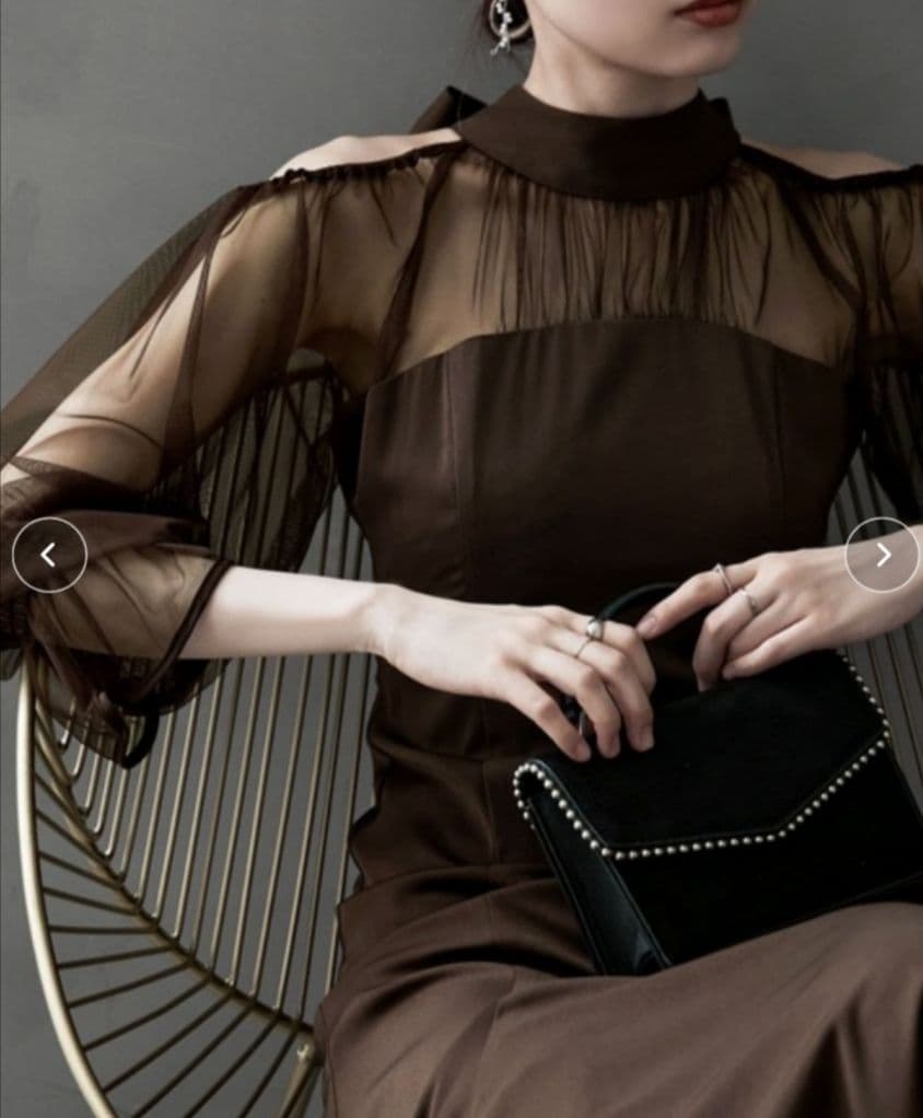 etoll . バックリボン マーメイドドレス ワンピース 結婚式 オケージョン