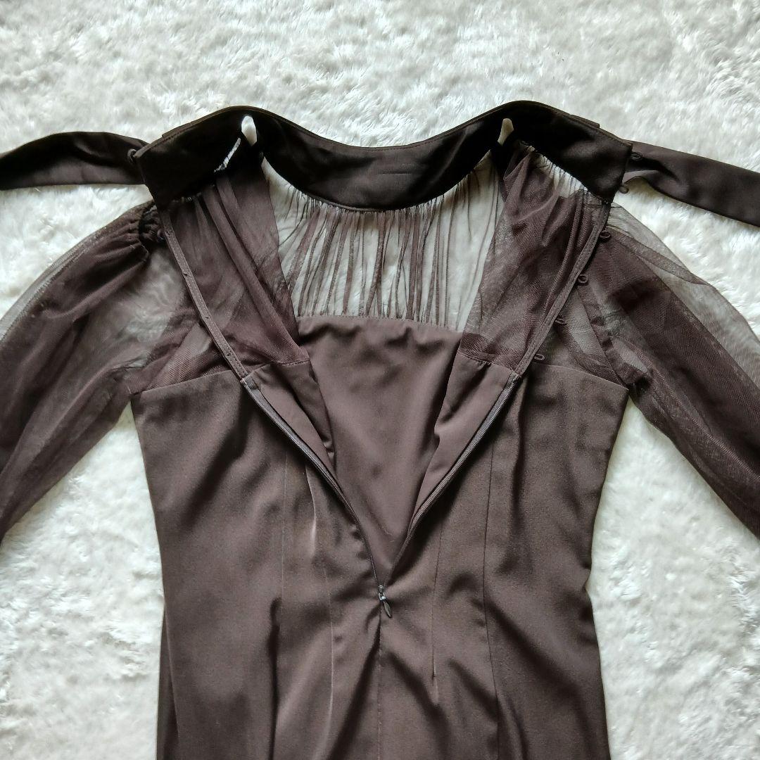 etoll . バックリボン マーメイドドレス ワンピース 結婚式 オケージョン