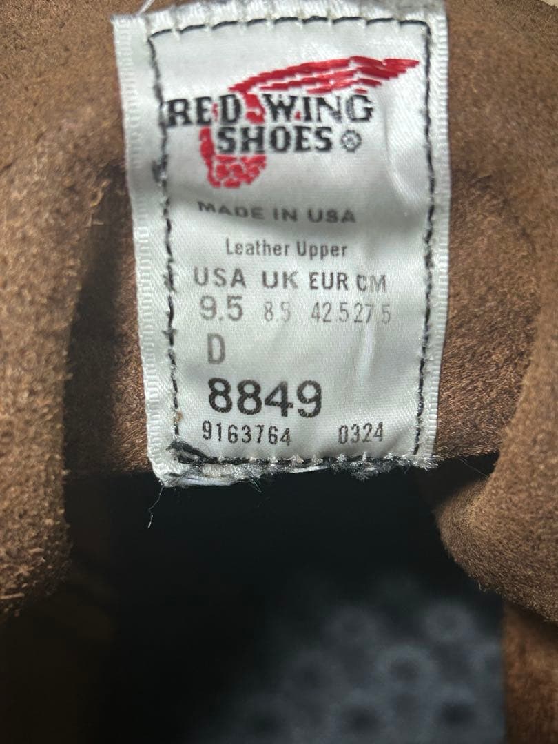 RED WING メンズブーツ 6\" CLASSIC MOC