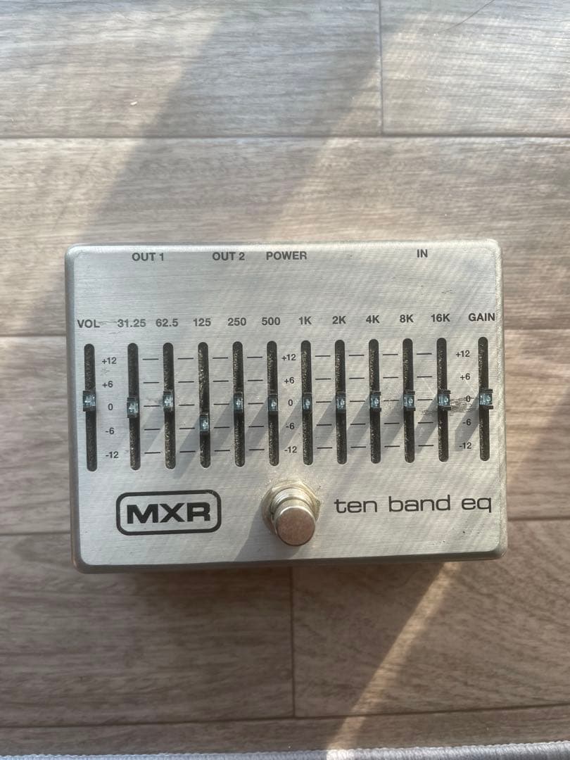 MXR ten band eq ベースエフェクター