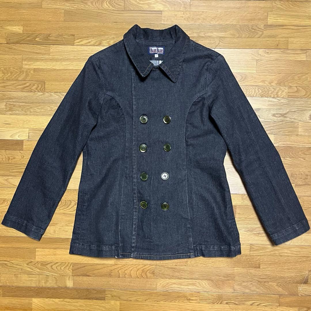 ハリウッドランチマーケット blueblue 日本製 デニムジャケット 2way